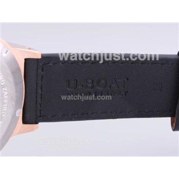 U-Boat Italo Fontana Automatic Rose Gold Case with White Dial