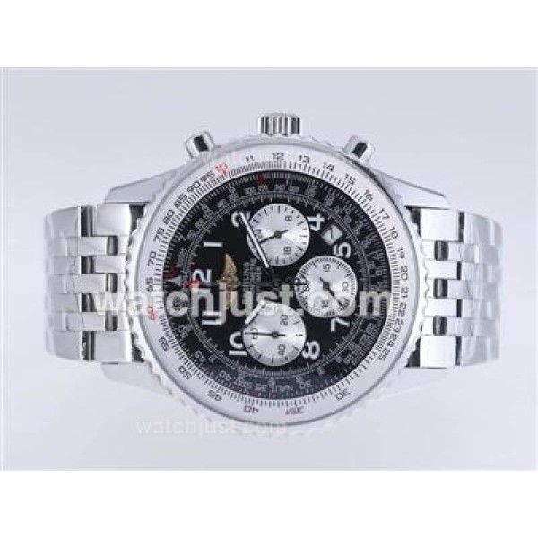 Breitling Navitimer Working Chronograph with Black Dial-Number Marking