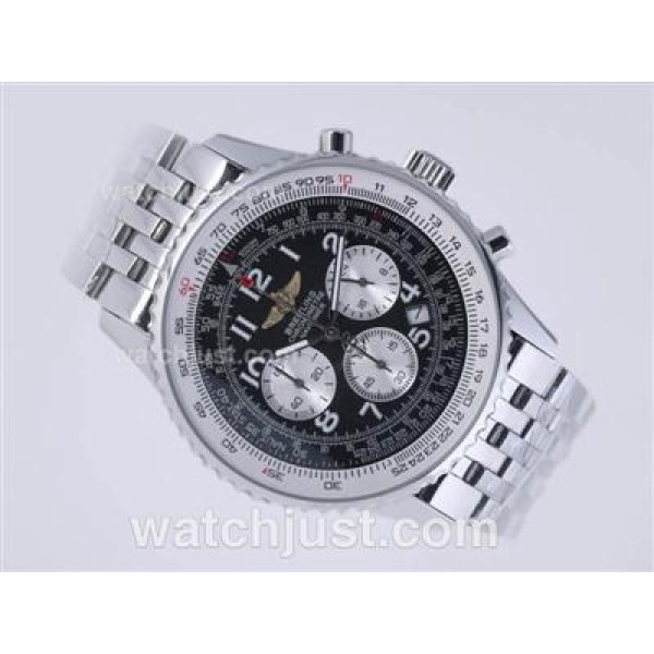 Breitling Navitimer Working Chronograph with Black Dial-Number Marking