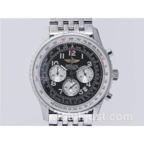 Breitling Navitimer Working Chronograph with Black Dial-Number Marking
