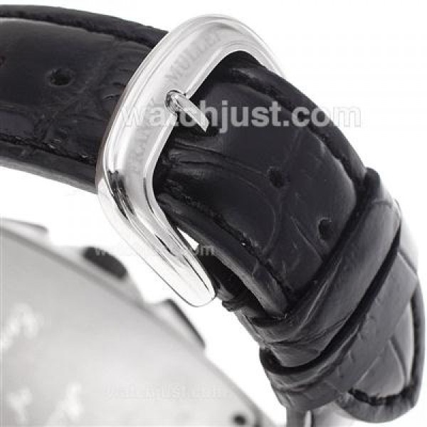 Franck Muller Casablanca Working Chrono with Black Dial-Same Structure As 7750 Version-High Quality