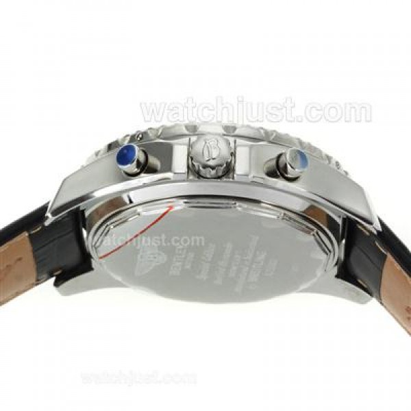 Breitling for Bentley Automatic Tourbillon with Black Dial and Strap