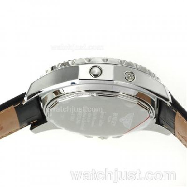 Breitling for Bentley Automatic Tourbillon with Black Dial and Strap