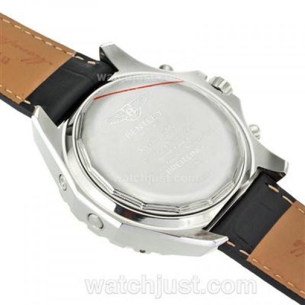 Breitling for Bentley Automatic Tourbillon with Black Dial and Strap