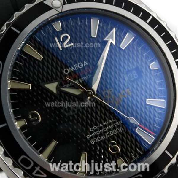 Omega Seamaster Planet Ocean 007 Quantum Of Solace Edition-Same Structure As ETA Version-Rubber Strap