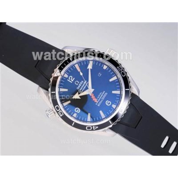 Omega Casino Royal 007 Planet Ocean With Black Bezel-Same Structure As ETA Version-High Quality