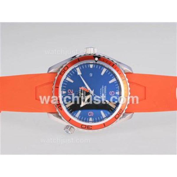 Omega Casino Royal 007 Planet Ocean With Orange Bezel-Same Structure As ETA Version-High Quality