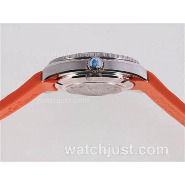 Omega Casino Royal 007 Planet Ocean With Orange Bezel-Same Structure As ETA Version-High Quality