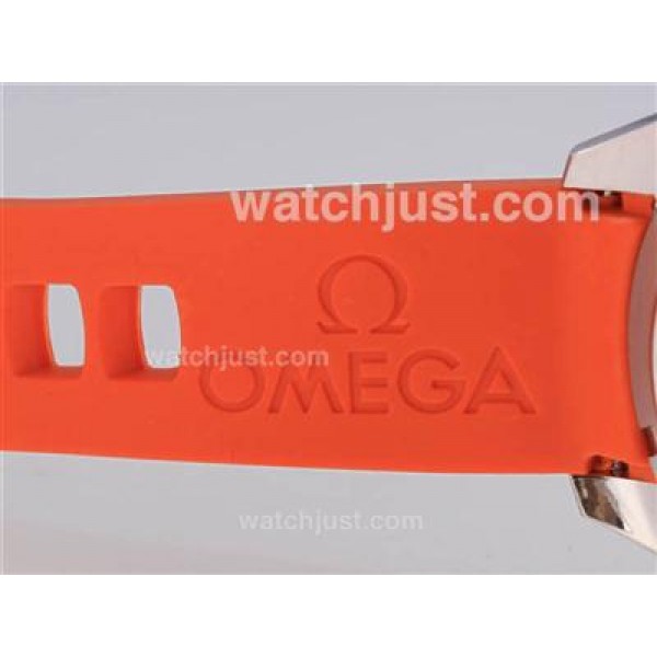 Omega Casino Royal 007 Planet Ocean With Orange Bezel-Same Structure As ETA Version-High Quality