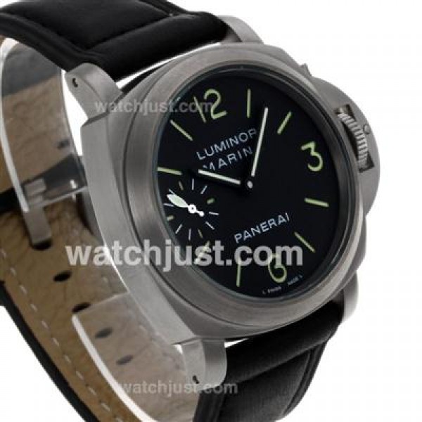 Panerai Luminor Marina With Unitas 6497 Movement-Full Titanium Case