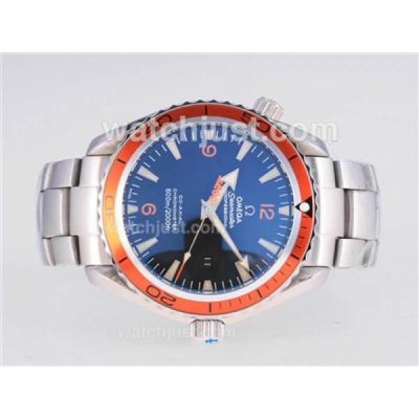 Omega Casino Royal 007 Planet Ocean With Orange Bezel-Black Dial