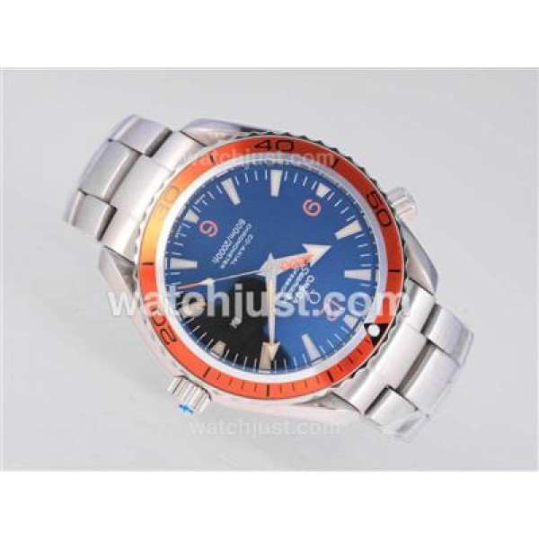 Omega Casino Royal 007 Planet Ocean With Orange Bezel-Black Dial