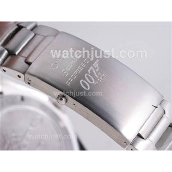 Omega Casino Royal 007 Planet Ocean With Black Bezel-Same Structure As ETA Version-High Quality