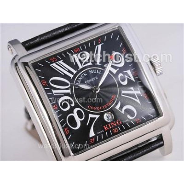 Franck Muller Conquistador King Automatic with Black Dial