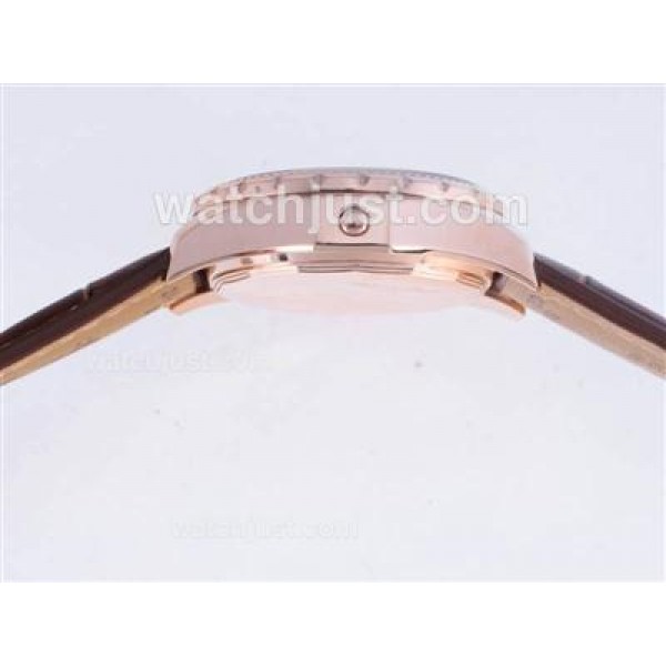 Breitling for Bentley Motors Working Chronograph Rose Gold Case with Black Dial