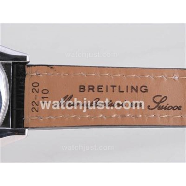 Breitling Chronomat Evolution V2 Swiss Valjoux 7750 Movement With Graphite Dial-Updated Version