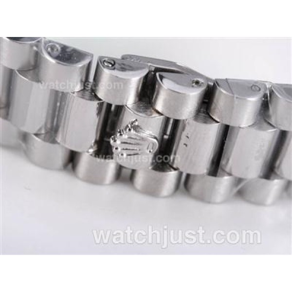 41 MM Best Quality Rolex Day-Date II Fake Watches With Gray Dials For Sale