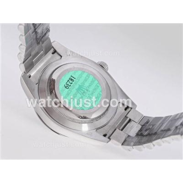 41 MM Best Quality Rolex Day-Date II Fake Watches With Gray Dials For Sale