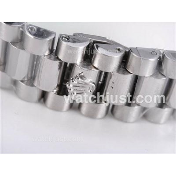 AAA Quality Rolex Day-Date II Replica Watches With Black Dials For Sale