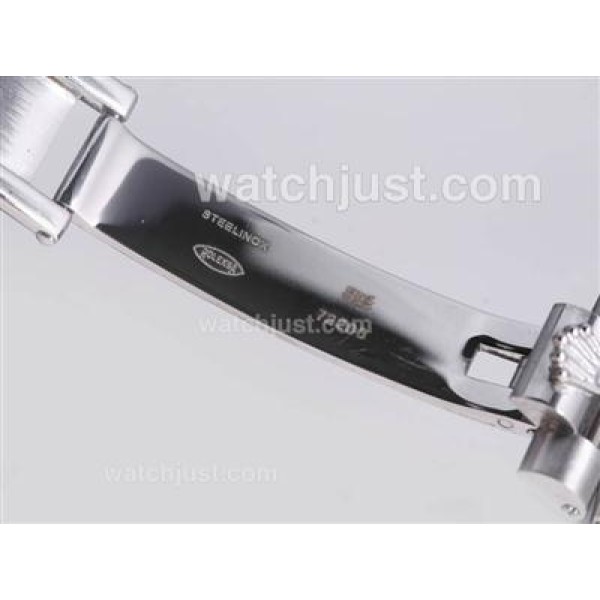 Best Quality 41 MM Rolex Day-Date II Fake Watches With White Dials For Sale