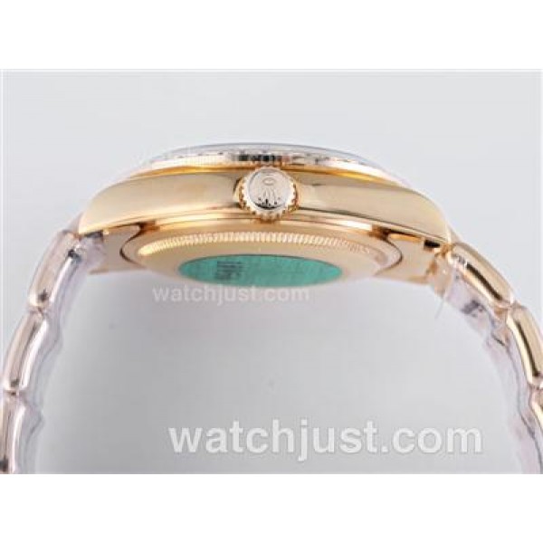 AAA Quality Rolex Day-Date Masterpiece Fake Watches With White Dials For Sale