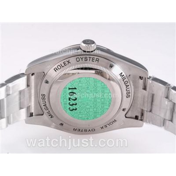 Best 1:1 Rolex Milgauss Fake Watches With White Dials For Sale Online