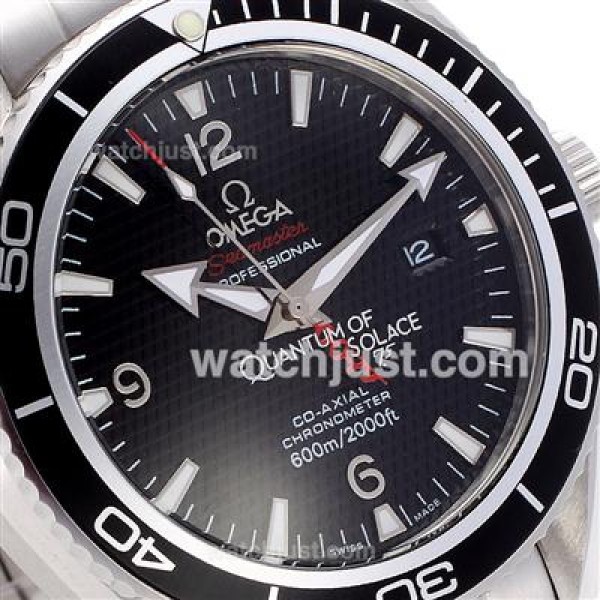 Omega Seamaster Planet Ocean 007 Quantum Of Solace Edition Automatic with Black Dial S/S