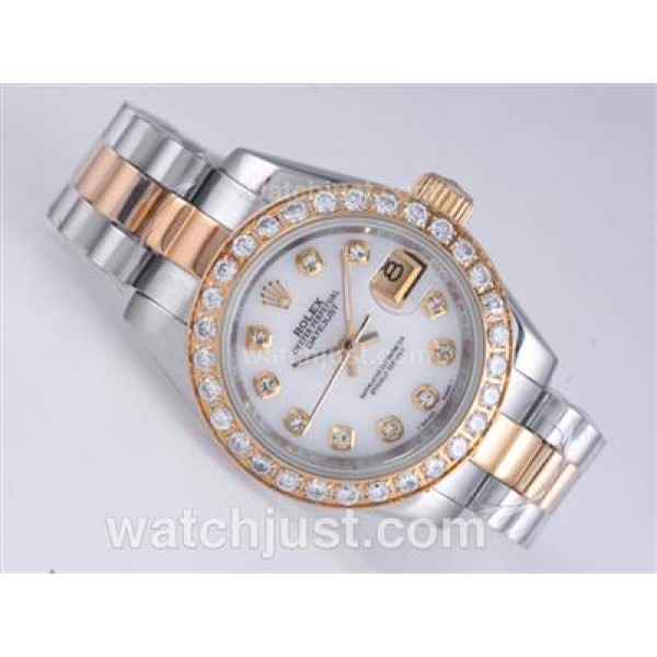 AAA Quality Rolex Datejust Fake Watches With White Dials For Sale Online