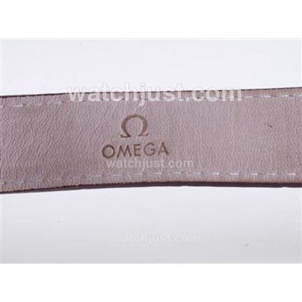 Omega Hour Vision See Thru Case Automatic Rose Gold Case with Black Dial