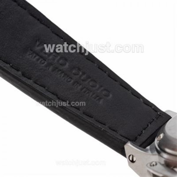 U-Boat FlightDeck 50mm Working Chronograph with White Marking-Updated Version