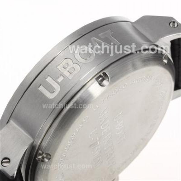 U-Boat FlightDeck 50mm Working Chronograph with White Marking-Updated Version