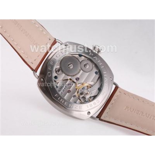 Panerai Radiomir Unitas 6497 Movement with Black Dial-47mm New Version
