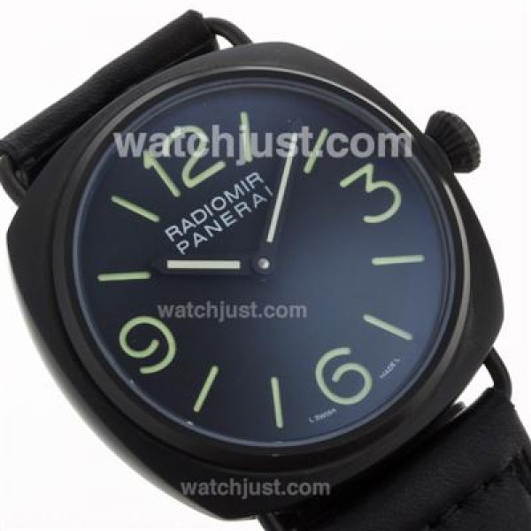 Panerai Radiomir Base Unitas 6497 Movement PVD Case
