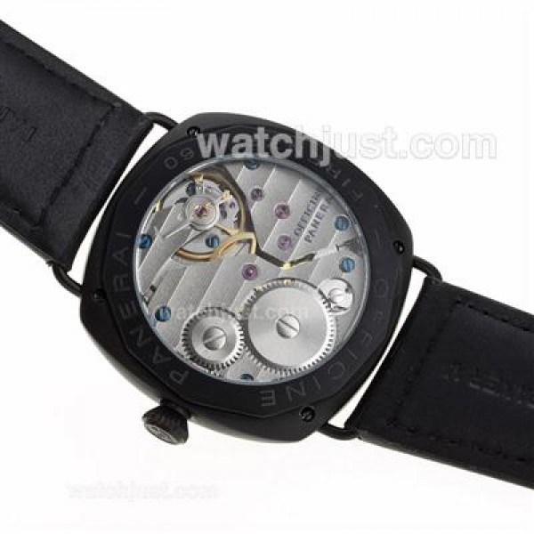 Panerai Radiomir Base Unitas 6497 Movement PVD Case