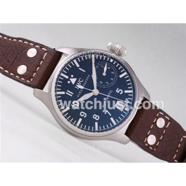 IWC Big Pilot 5002 Power Reserve 7 Days Automatic with Black Dial-21,600bph