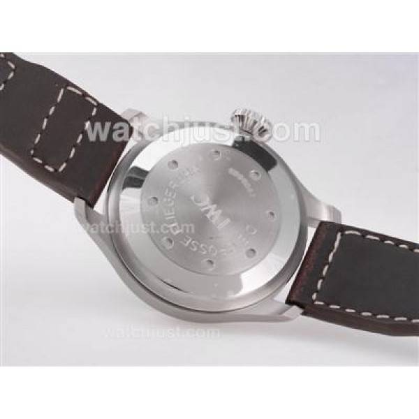 IWC Big Pilot 5002 Power Reserve 7 Days Automatic with Black Dial-21,600bph