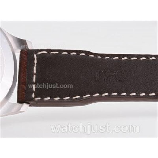 IWC Big Pilot 5002 Power Reserve 7 Days Automatic with Black Dial-21,600bph