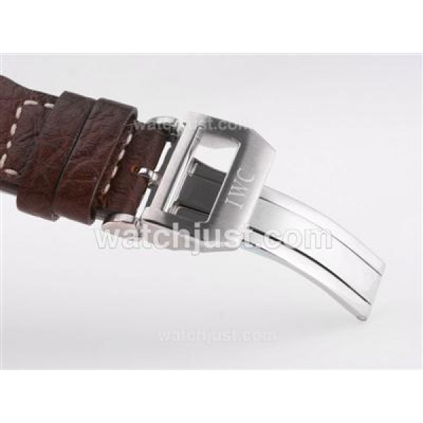 IWC Big Pilot 5002 Power Reserve 7 Days Automatic with Black Dial-21,600bph