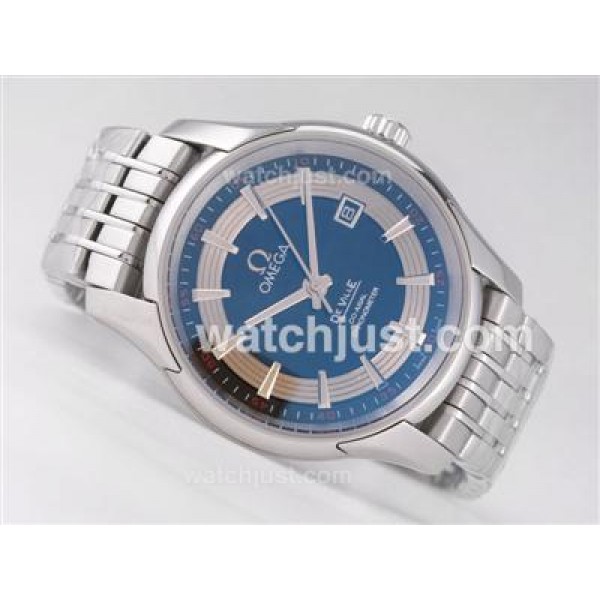 Omega Hour Vision See Thru Case with Black Dial-Decorated Asia 2813 Movement