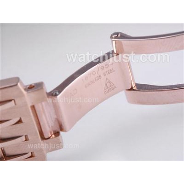 AAA Quality Omega Hour Vision Replica Watches With White Dials For Men