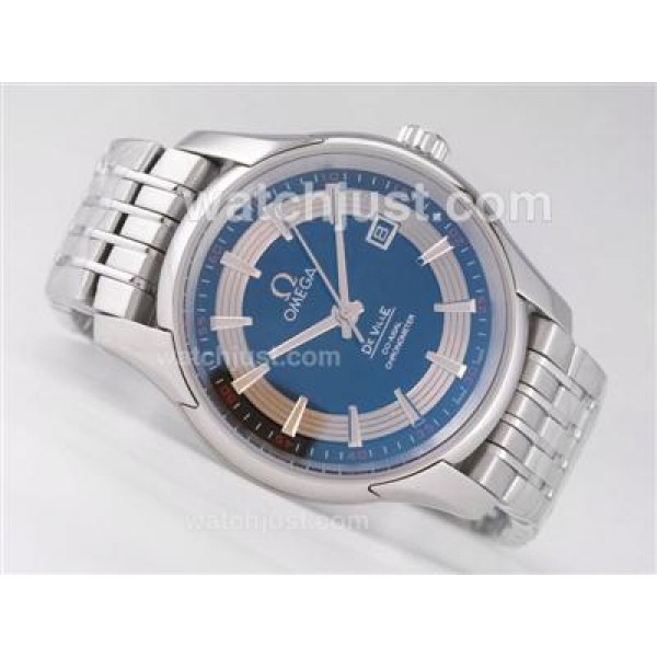 AAA Quality Omega Hour Vision Fake Watches With Black Dials For Men