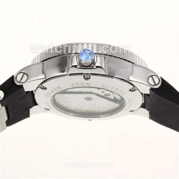 Ulysse Nardin Lelocle Suisse Automatic with Black Dial-Roman Marking