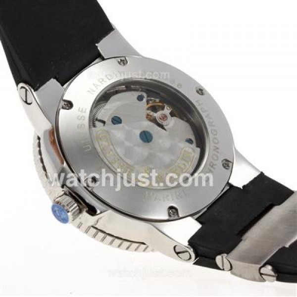 Ulysse Nardin Lelocle Suisse Automatic with Black Dial-Roman Marking