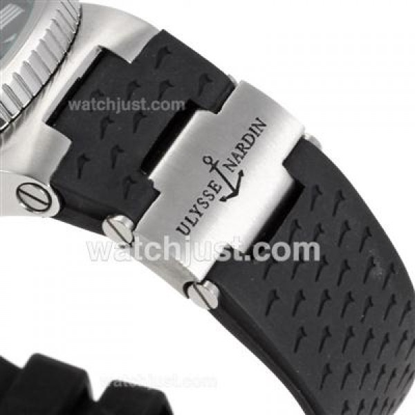 Ulysse Nardin Lelocle Suisse Automatic with Black Dial-Roman Marking