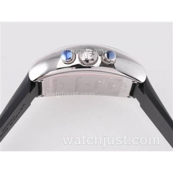 Franck Muller Casablanca Chrono Swiss Valjoux 7750 Movement with Black Dial