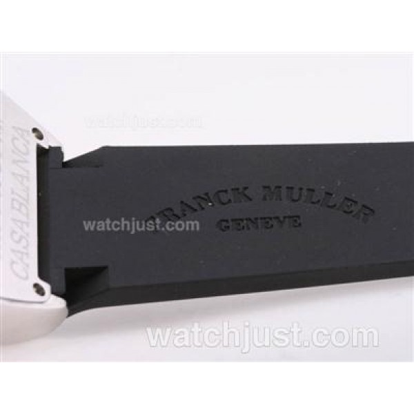 Franck Muller Casablanca Chrono Swiss Valjoux 7750 Movement with Black Dial