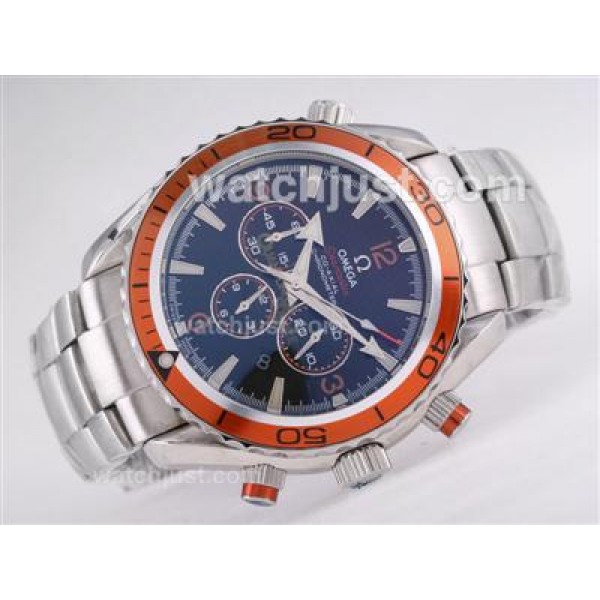 Omega Seamaster Planet Ocean 007 Quantum Of Solace Edition Working Chrono-Same Structure As 7750 Version-High Quality