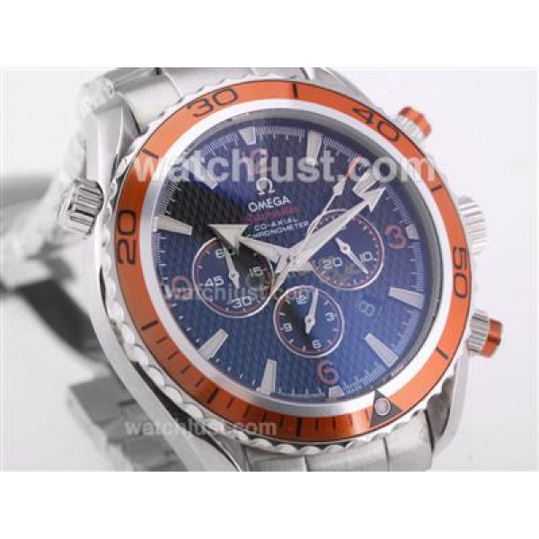 Omega Seamaster Planet Ocean 007 Quantum Of Solace Edition Working Chrono-Same Structure As 7750 Version-High Quality