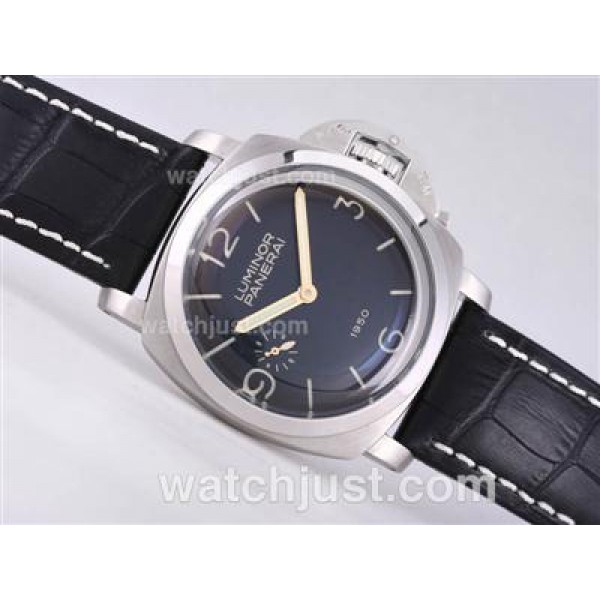Panerai Luminor 1950 Asia Unitas 6497 Movement with Swan Neck-Updated Version