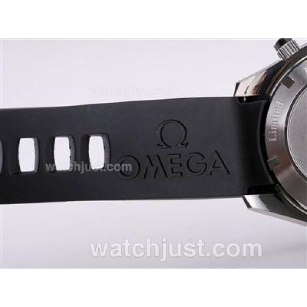 Omega Seamaster Planet Ocean 007 Quantum Of Solace Edition Working Chrono-Same Structure As ETA Version-Rubber Strap